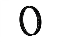 Load image into Gallery viewer, 18" x 2.15 Rolled Edge Rim Black 0 /  All models for front or rear application