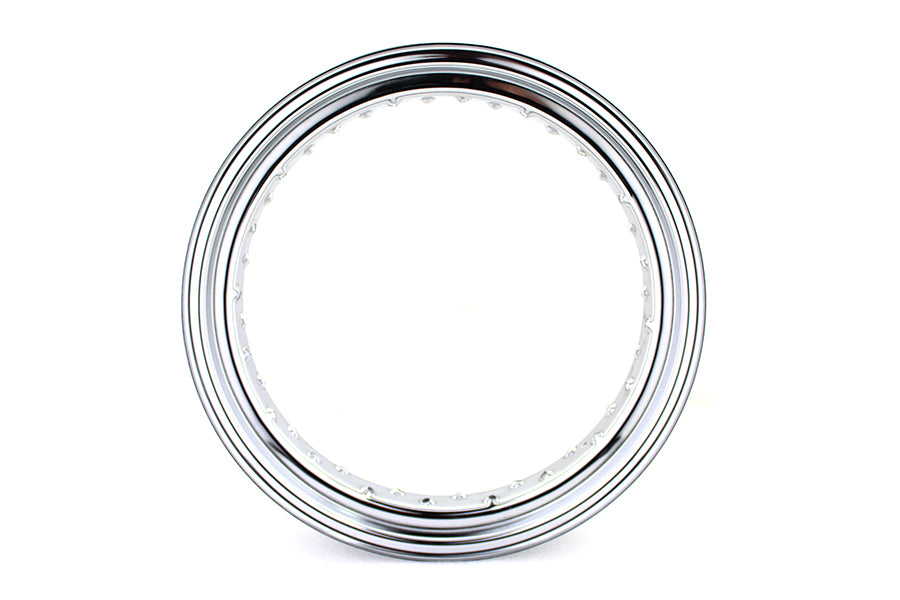 18" x 3.50 Drop Center Rim Chrome 0 /  All models for front or rear application