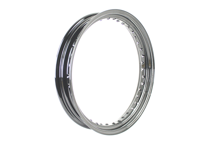 19" x 3.0 Drop Center Steel Rim Black 0 /  All models for front application