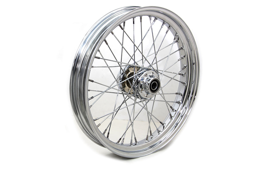 21" Front Spoke Wheel Chrome 2011 / 2017 FLST with ABS2011 / 2017 FXST with ABS2011 / 2017 FXDWG with ABS