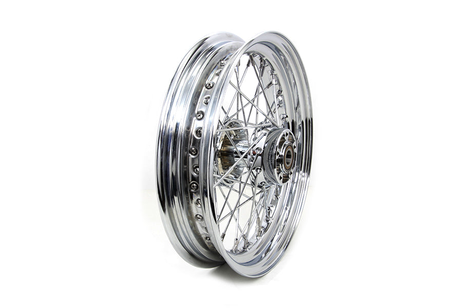 16" Rear Spoke Wheel Chrome 2011 / 2017 FXST with ABS2011 / 2017 FLST with ABS2011 / 2017 FXD with ABS