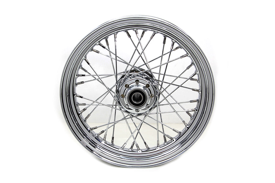 16" Rear Spoke Wheel Chrome 2011 / 2017 FXST with ABS2011 / 2017 FLST with ABS2011 / 2017 FXD with ABS