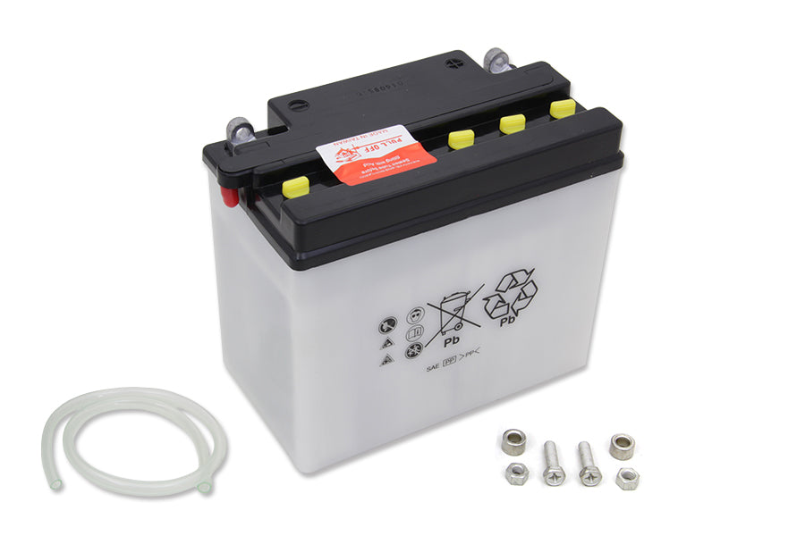 12 Volt Battery Dry 1979 / 1992 XLH 1986 / 1990 FLST 1984 / 1984 FXST 1985 / 1990 FXST 1984 / 1984 FXR 1985 / 1990 FXR 1971 / 1984 FXE