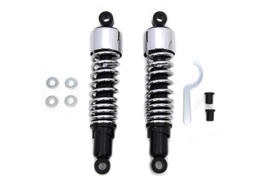12-1/2" FLT Shock Set Chrome 1999 / UP FLHR 1999 / UP FLT 1999 / UP FLHT 1999 / UP FLTR 1999 / UP FLHX