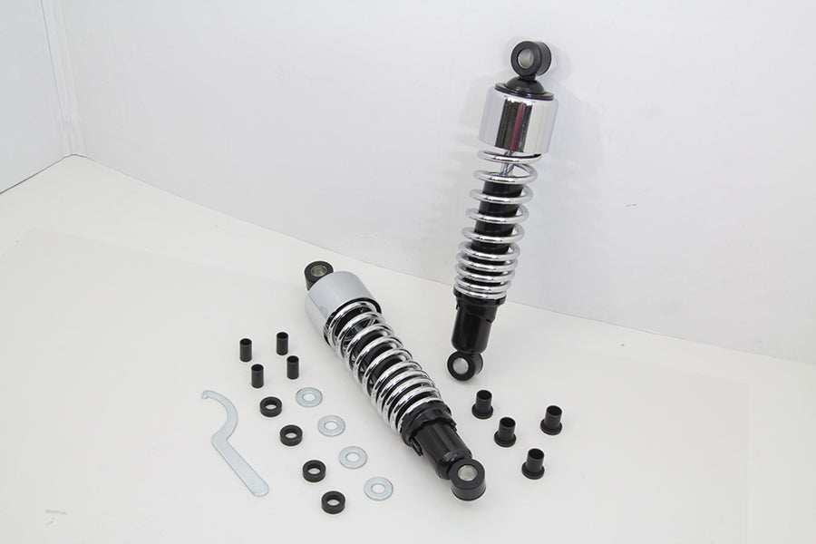 12-1/2" FLT Shock Set Chrome 1999 / UP FLHR 1999 / UP FLT 1999 / UP FLHT 1999 / UP FLTR 1999 / UP FLHX