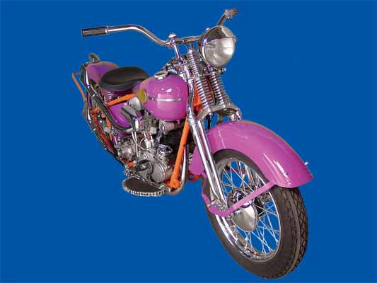 1941 Knucklehead Bobber Bike Kit Chrome 1941 / 1947 FL