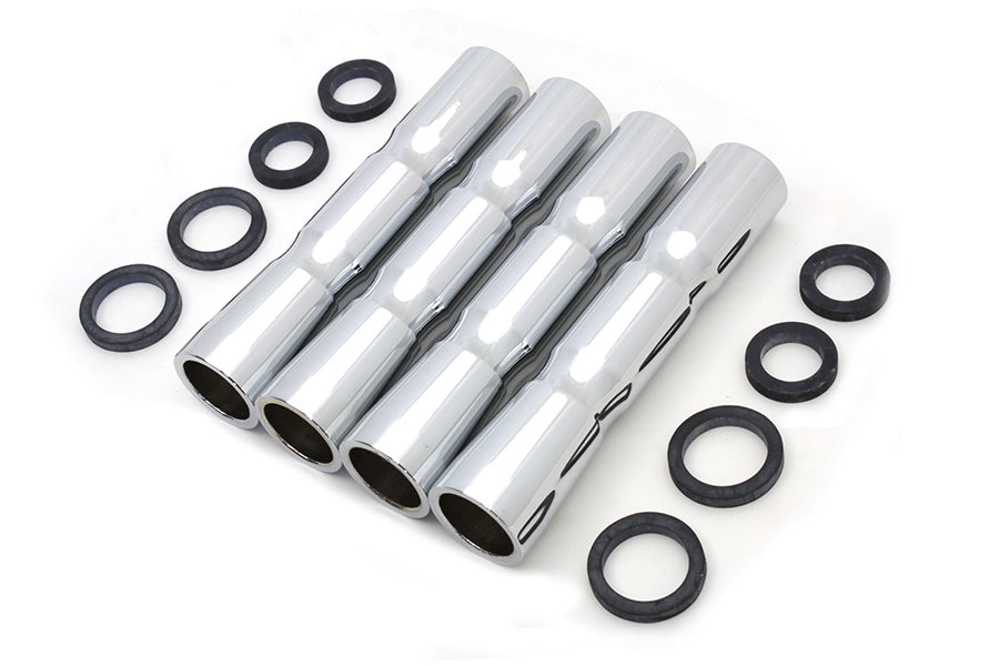 Chrome Lower Pushrod Cover Set 1948 / 1984 FL 1971 / 1984 FX