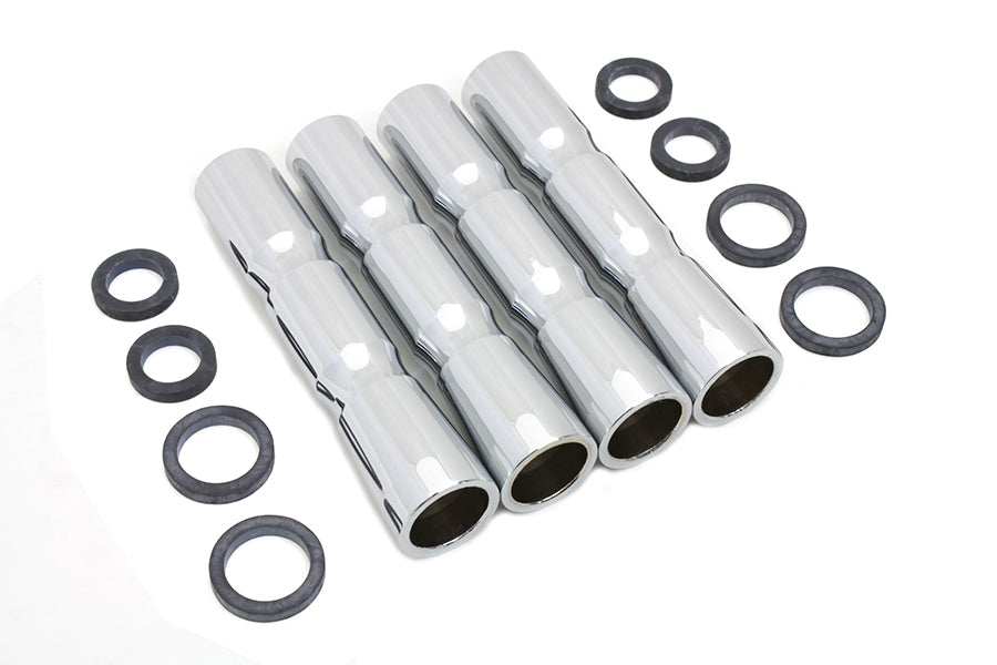 Chrome Lower Pushrod Cover Set 1948 / 1984 FL 1971 / 1984 FX