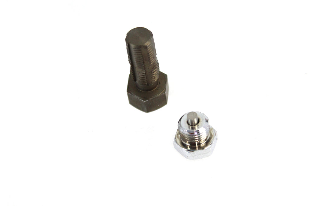 Oil Tank Drain Plug with Tap Oversize 1965 / 1984 FL 1971 / 1984 FX 1967 / 1984 XL