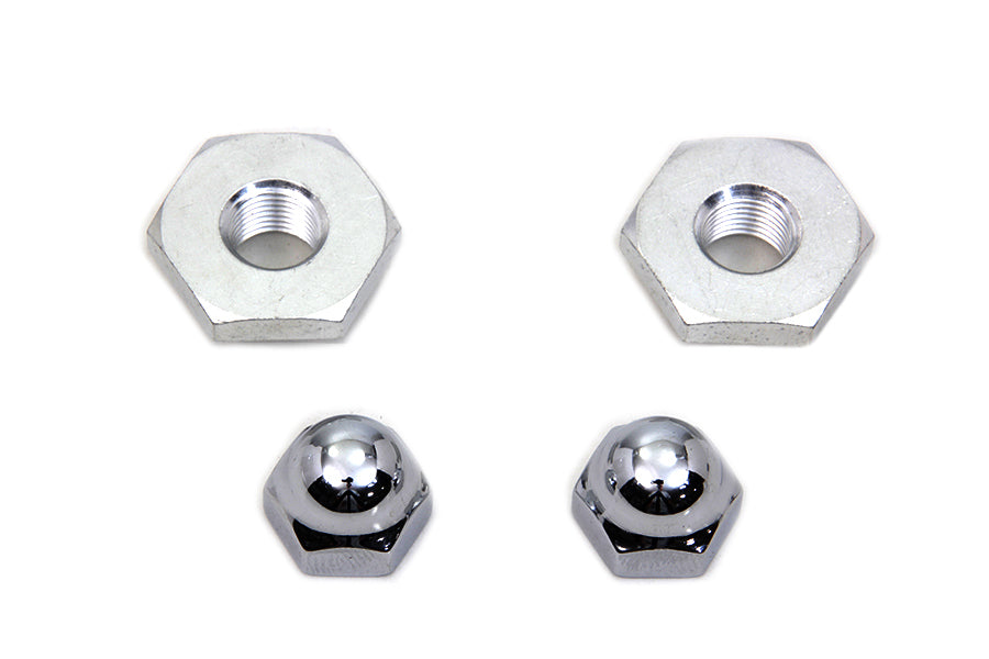 Cadmium Acorn Nut and Retainer Kit 1936 / 1940 EL 1941 / 1948 FL 1936 / 1957 G 1937 / 1948 UL 1936 / 1952 WL