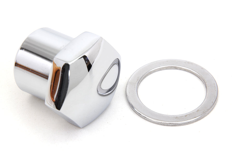 Chrome Domed Triple Tree Fork Stem Nut 1971 / 1984 FX 1978 / 1987 XL
