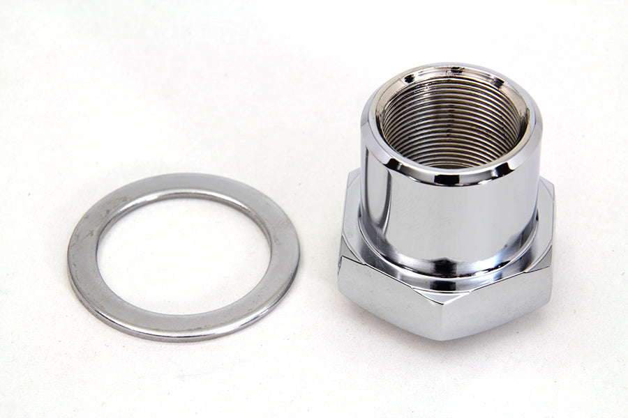 Chrome Domed Triple Tree Fork Stem Nut 1971 / 1984 FX 1978 / 1987 XL
