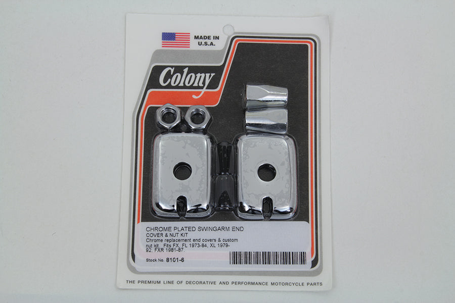 Swingarm End Caps and Nuts 1973 / 1984 FL 1979 / UP XL 1973 / 1984 FX