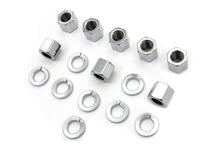 Load image into Gallery viewer, Chrome Stock Cylinder Base Nuts and Washers 1957 / 1985 XL 1929 / 1952 WL 1929 / 1973 G