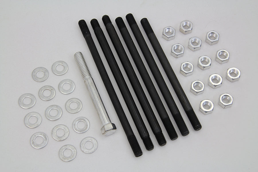 Cadmium Stock Engine Case Bolt Kit 1940 / 1947 FL