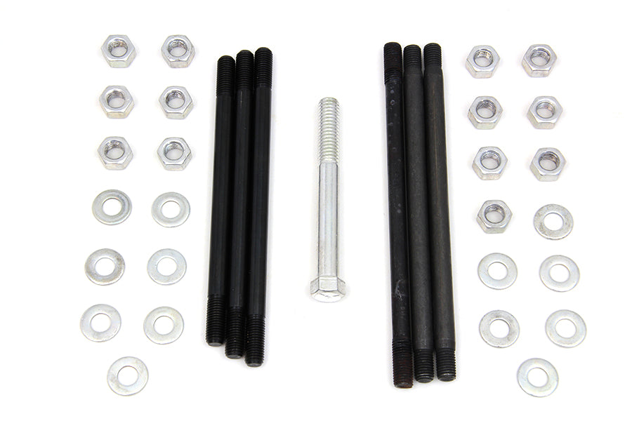 Cadmium Stock Engine Case Bolt Kit 1948 / 1964 FL