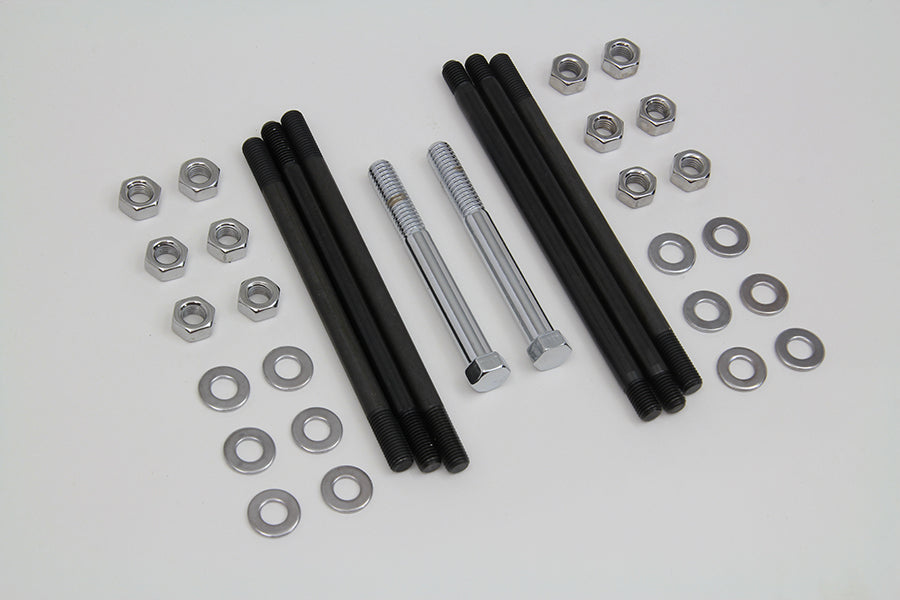 Chrome Stock Engine Case Bolt Kit 1970 / 1978 FL 1971 / 1978 FX