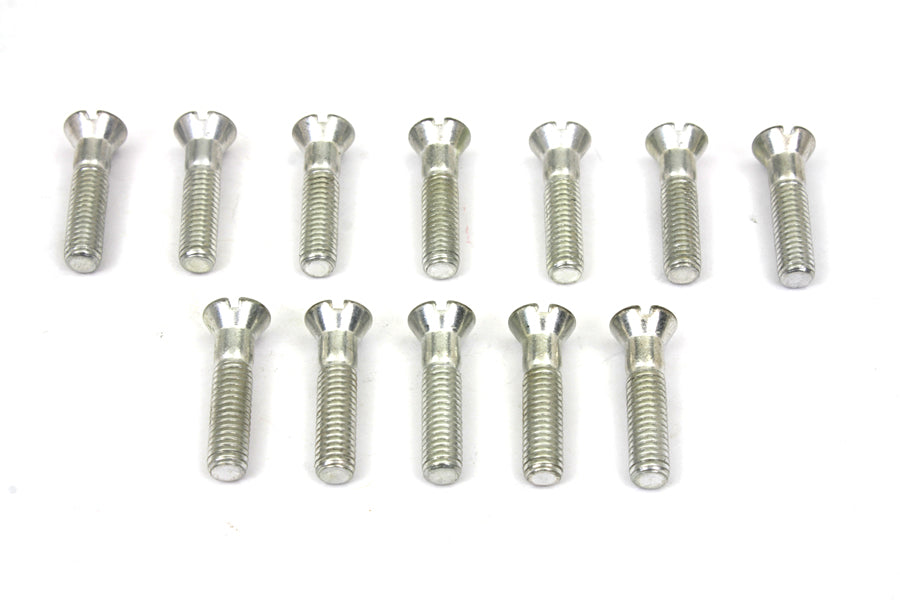 Cadmium Cam Cover Stock Slotted Screws 1936 / 1940 EL 1941 / 1969 FL
