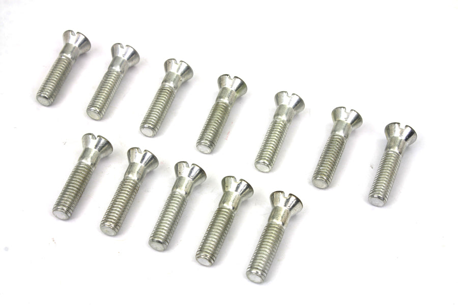 Cadmium Cam Cover Stock Slotted Screws 1936 / 1940 EL 1941 / 1969 FL