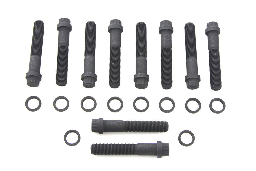 Cylinder Head Bolt Set 12 Point Black 1948 / 1984 FL 1971 / 1984 FX