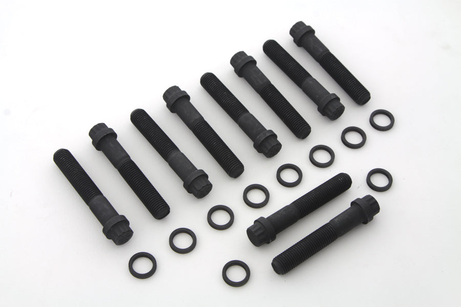 Cylinder Head Bolt Set 12 Point Black 1948 / 1984 FL 1971 / 1984 FX