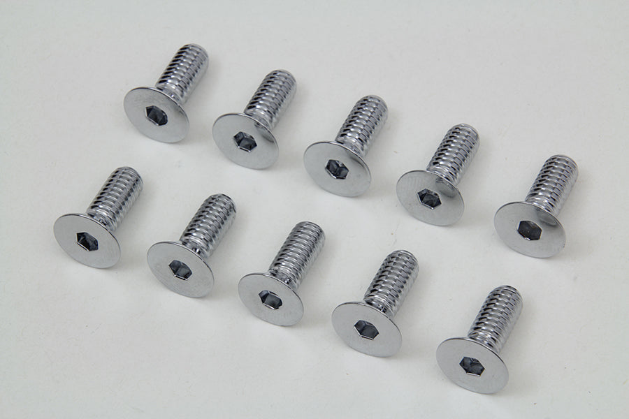 Chrome Allen Type Disc Screw 1978 / 1982 FX 1978 / 1982 XL