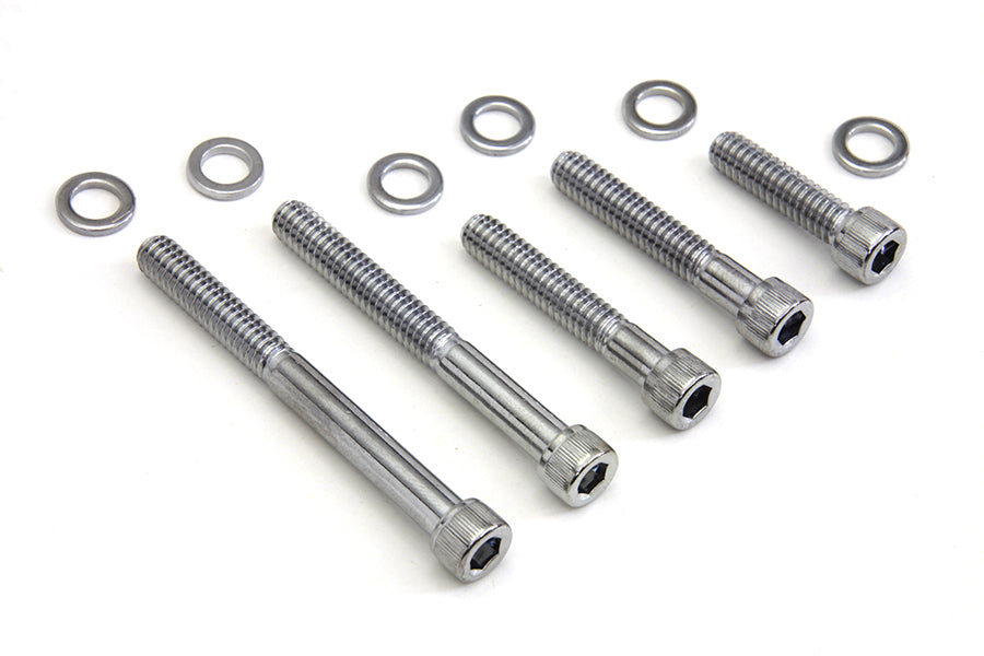 Sprocket Cover Allen Screw Kit Chrome 1977 / 1984 XL