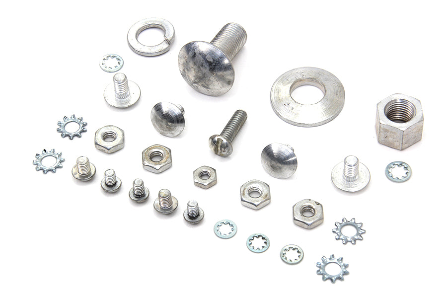 Headlamp Mount Kit Cadmium 1936 / 1940 EL 1941 / 1948 FL