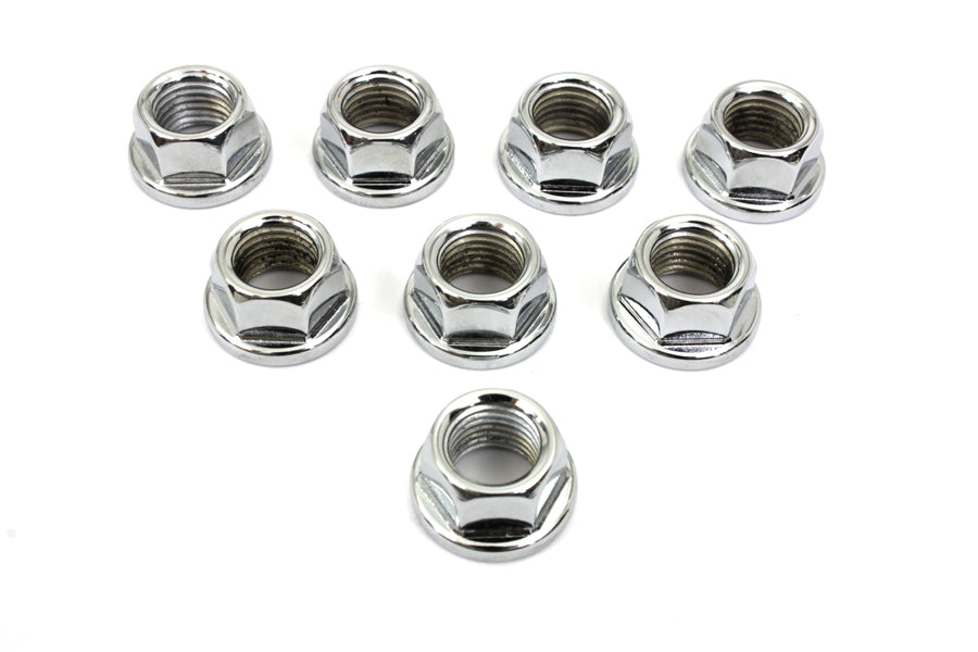 Cylinder Base Nut Chrome 1978 / 1984 FL 1978 / 1984 FX 1979 / 1983 FLT 1982 / 1983 FXR