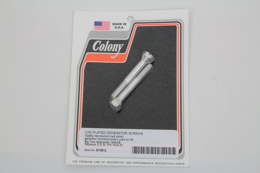 Cadmium Generator Screw Set 1930 / 1934 VL 1937 / 1948 UL