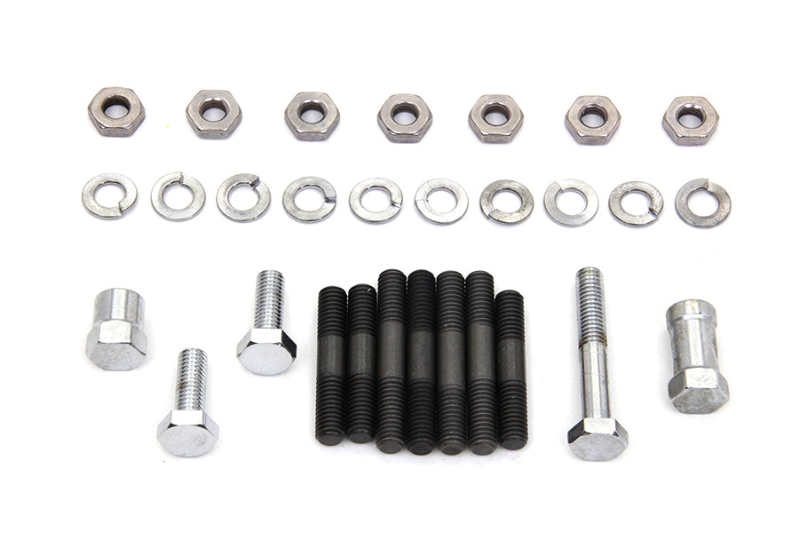Oil Pump Mount Kit Chrome 1937 / 1952 WL 1937 / 1973 G