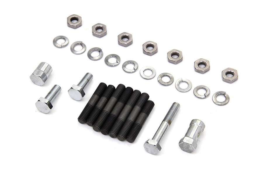 Oil Pump Mount Kit Chrome 1937 / 1952 WL 1937 / 1973 G