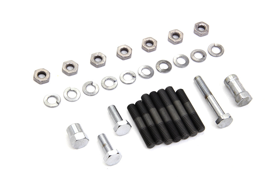 Oil Pump Mount Kit Chrome 1937 / 1952 WL 1937 / 1973 G