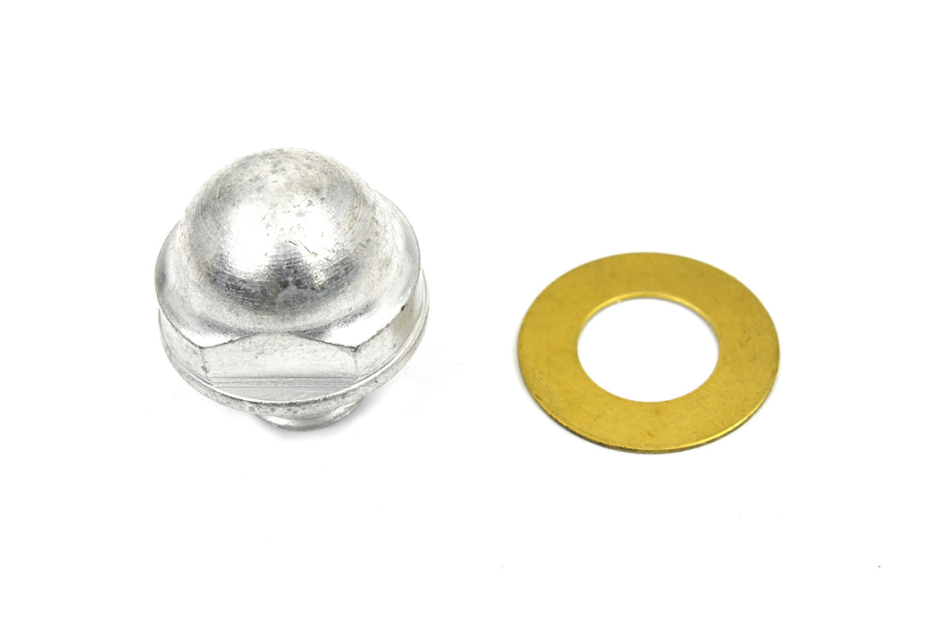 Oil Pump Relief Valve Plug Cadmium 1954 / 1967 FL