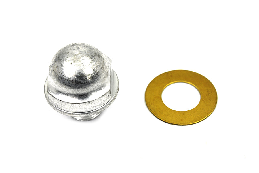Oil Pump Relief Valve Plug Cadmium 1954 / 1967 FL
