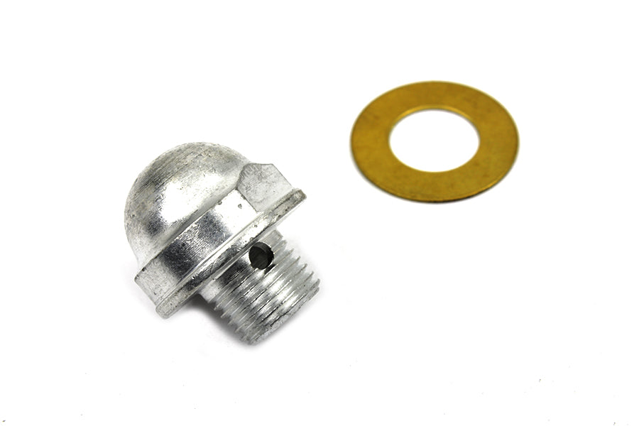 Oil Pump Relief Valve Plug Cadmium 1954 / 1967 FL