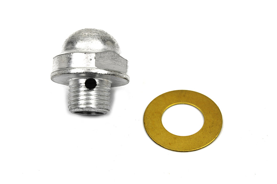 Oil Pump Relief Valve Plug Cadmium 1954 / 1967 FL
