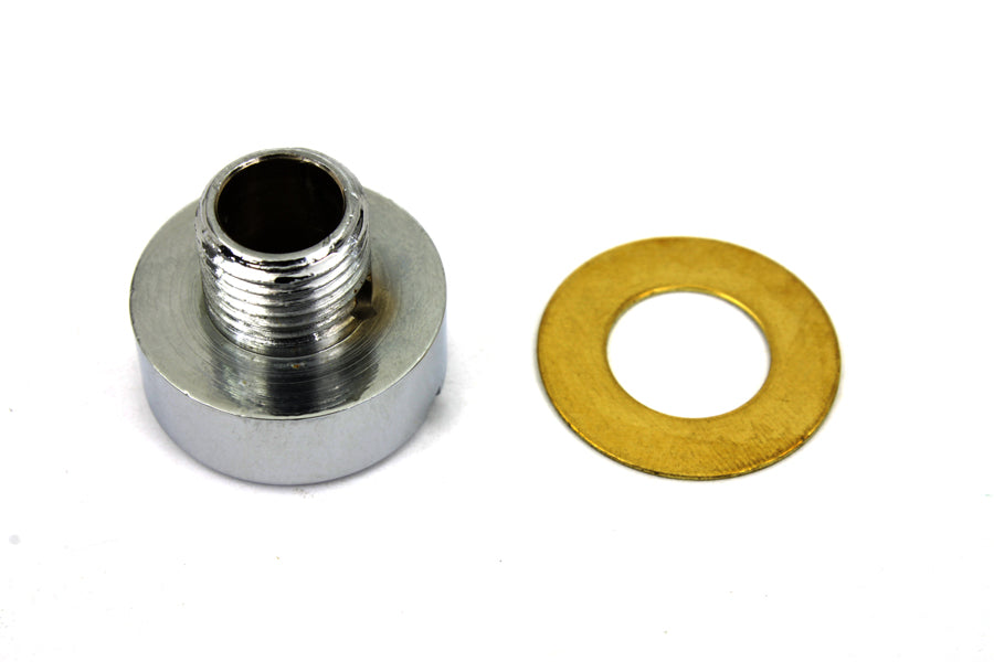 Oil Pump Relief Valve Plug Chrome 1968 / 1980 FL 1971 / 1980 FX