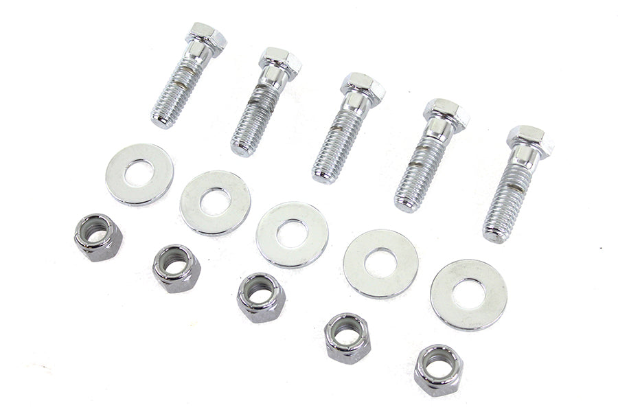Rear Sprocket Bolt Kit Hex Type 1973 / 1984 FX spoke wheel1973 / 1984 FL spoke wheel1979 / 1990 XL spoke wheel1984 / 1998 FXST spoke wheel1986 / 1998 FLST spoke wheel