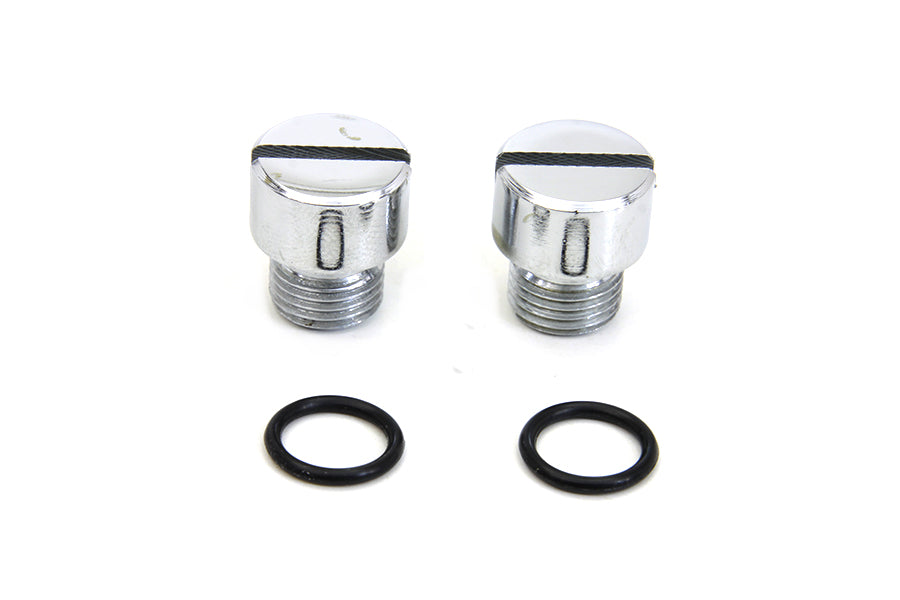 Oil Pump Check and Relief Valve Plug Chrome 1981 / 1984 FL 1981 / 1984 FX 1986 / 1998 FLST 1984 / 1998 FXST 1982 / 1994 FXR 1982 / 1994 FXR 1981 / 1998 FLT 1981 / 1998 FLT 1991 / 1998 FXD