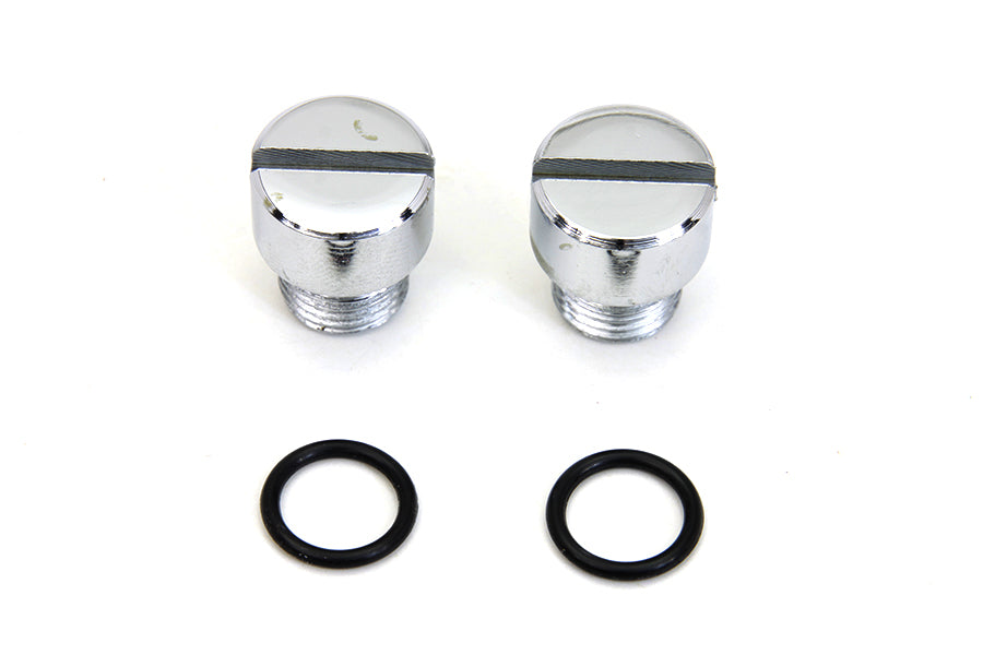 Oil Pump Check and Relief Valve Plug Chrome 1981 / 1984 FL 1981 / 1984 FX 1986 / 1998 FLST 1984 / 1998 FXST 1982 / 1994 FXR 1982 / 1994 FXR 1981 / 1998 FLT 1981 / 1998 FLT 1991 / 1998 FXD