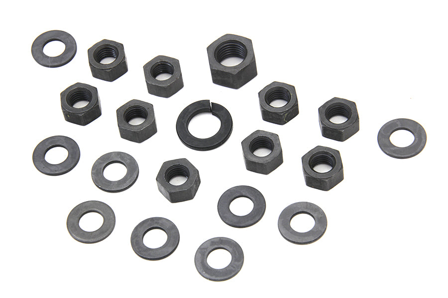 Parkerized Transmission Side Cover Kit 1936 / 1940 EL 1937 / 1948 UL 1941 / 1984 FL 1971 / 1984 FX