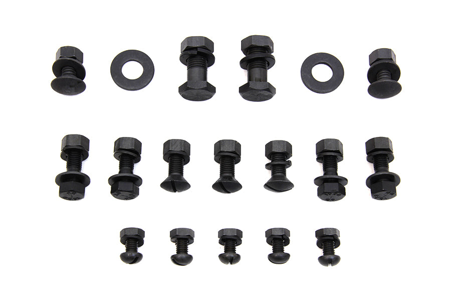 Rear Fender Parkerized Mounting Kit 1937 / 1948 UL 74 and 80""1936 / 1952 EL 61"1941 / 1957 FL 74"