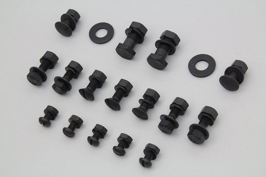 Rear Fender Parkerized Mounting Kit 1937 / 1948 UL 74 and 80""1936 / 1952 EL 61"1941 / 1957 FL 74"