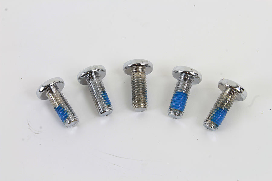 Chrome Rear Brake Disc Bolts 1992 / 2017 FXD 1992 / UP FXST 1992 / UP FLT 1992 / UP XL 1992 / UP FLST