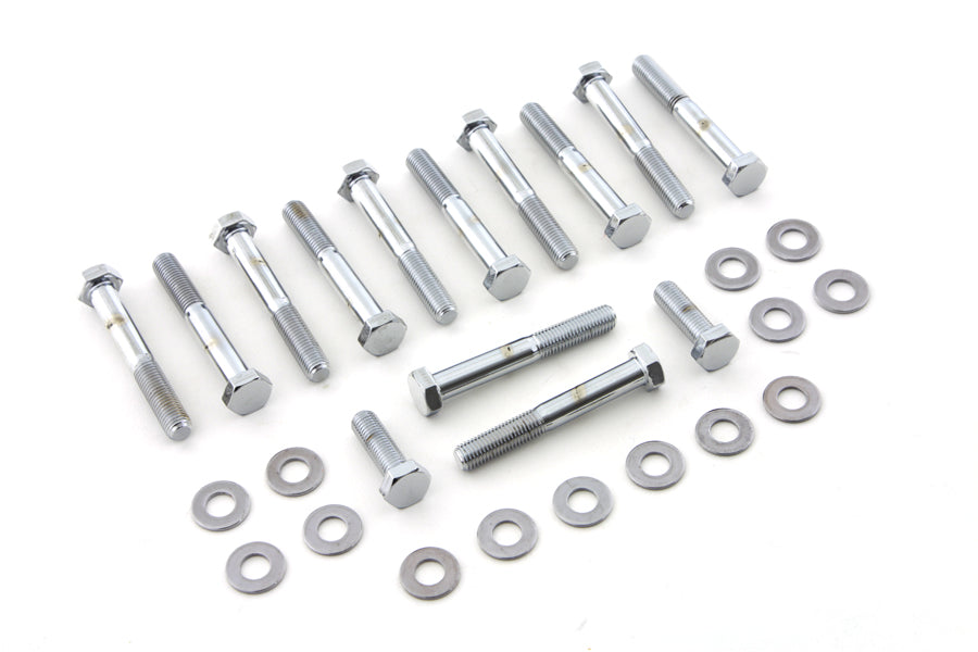 Rocker Box Screw Kit Chrome 1957 / 1976 XL