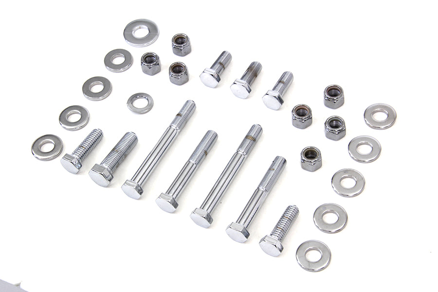 Upper and Lower Chrome Engine Bolts 1984 / 1999 FXST 1986 / 1999 FLST