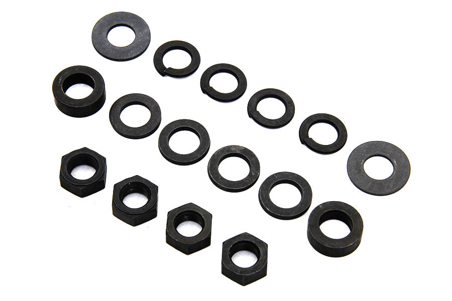 Footboard Stud Mount Kit Parkerized 1936 / 1940 EL 1941 / 1964 FL 1936 / 1940 UL