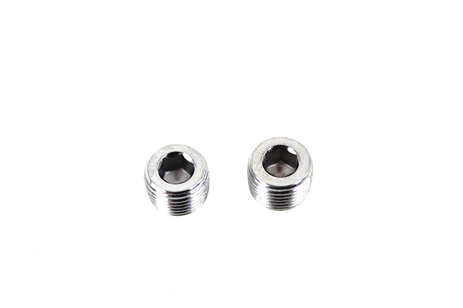 Lower Fork Slider Chrome Drain Plug 1949 / 1976 FL