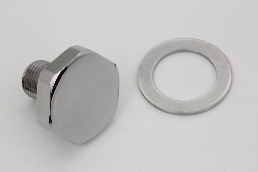 Fork Top Tube Plug Flat Chrome 1986 / UP FLST 1984 / UP FXST 1980 / 1986 FXWG 1977 / 1984 FL 1979 / UP FLT 1979 / UP FLT